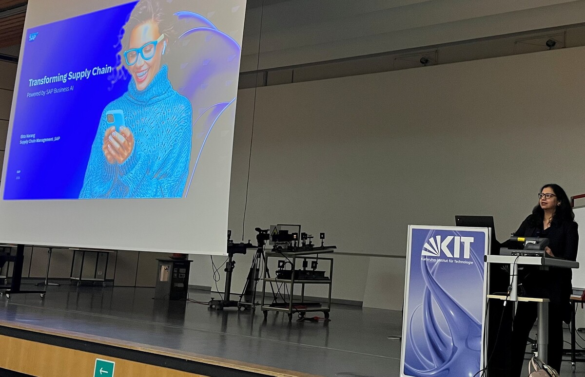 Industry Talk “Transforming Supply Chain with SAP Business AI”