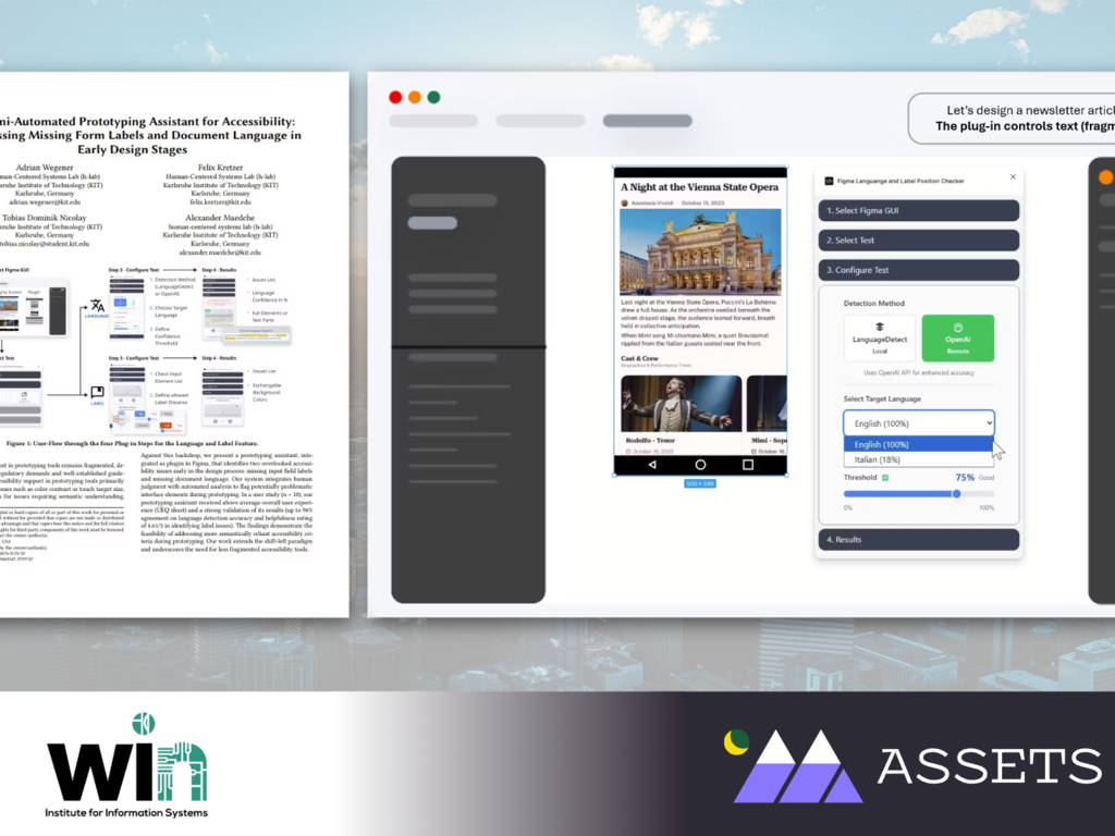 Participation at ASSETS 2025 Conference