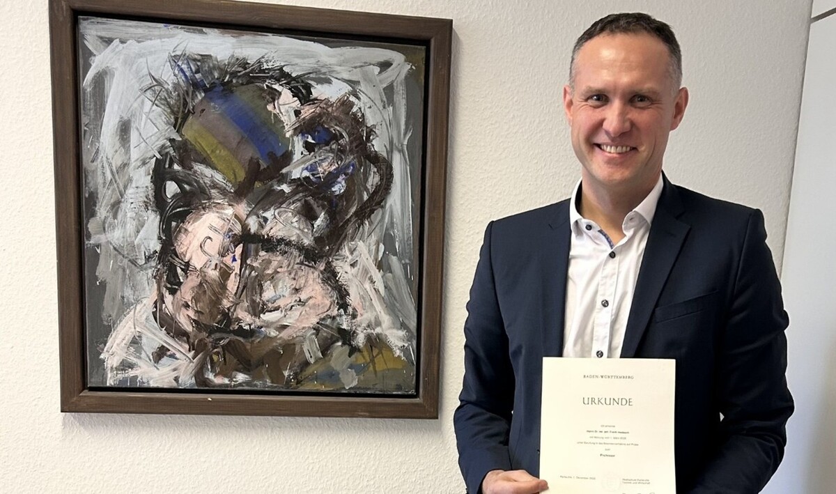 Dr. Frank Hadasch appointed as Professor at Karlsruhe University of Applied Sciences (HKA)